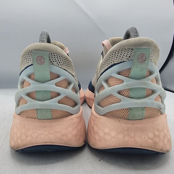 Kizik Athens Bahama Hands Free Womens 9.5 Athletic Shoes Gray Pink Blue Casual - Picture 5 of 13